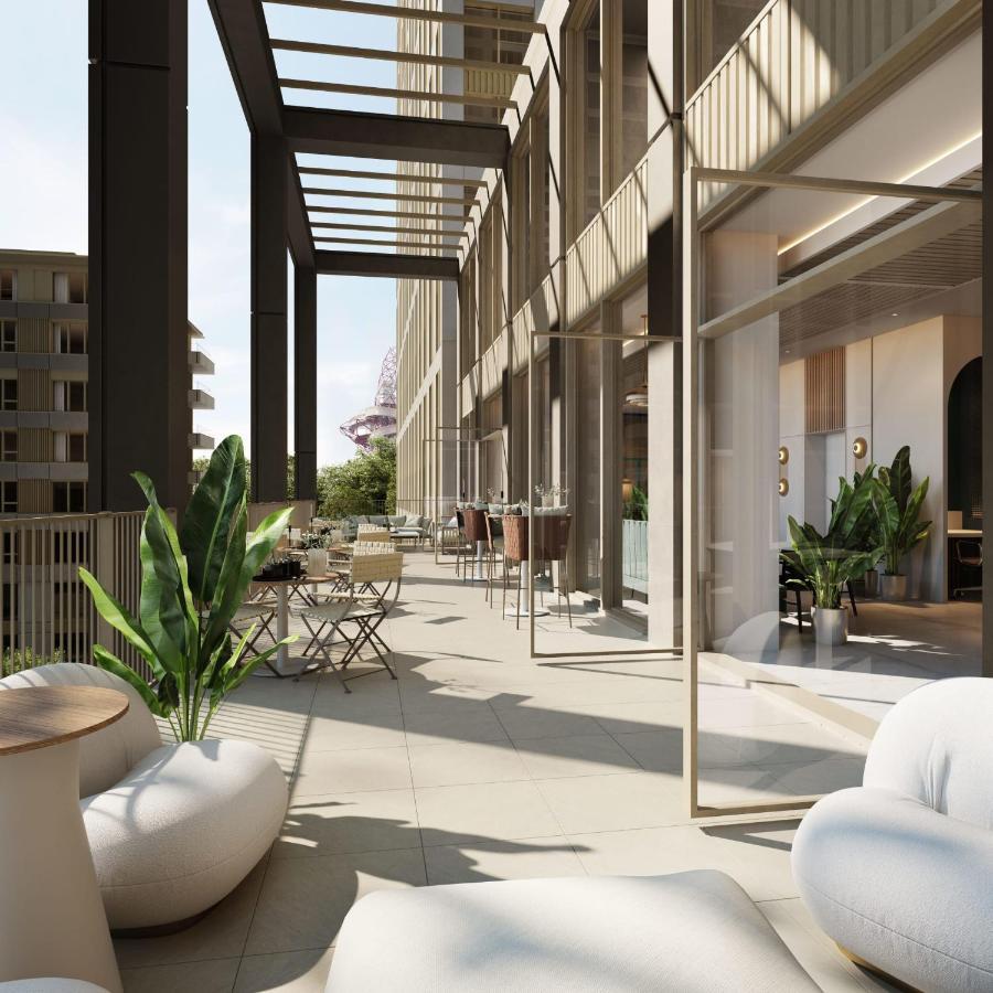 Coppermaker Square In Stratford Aparthotel Londen Buitenkant foto