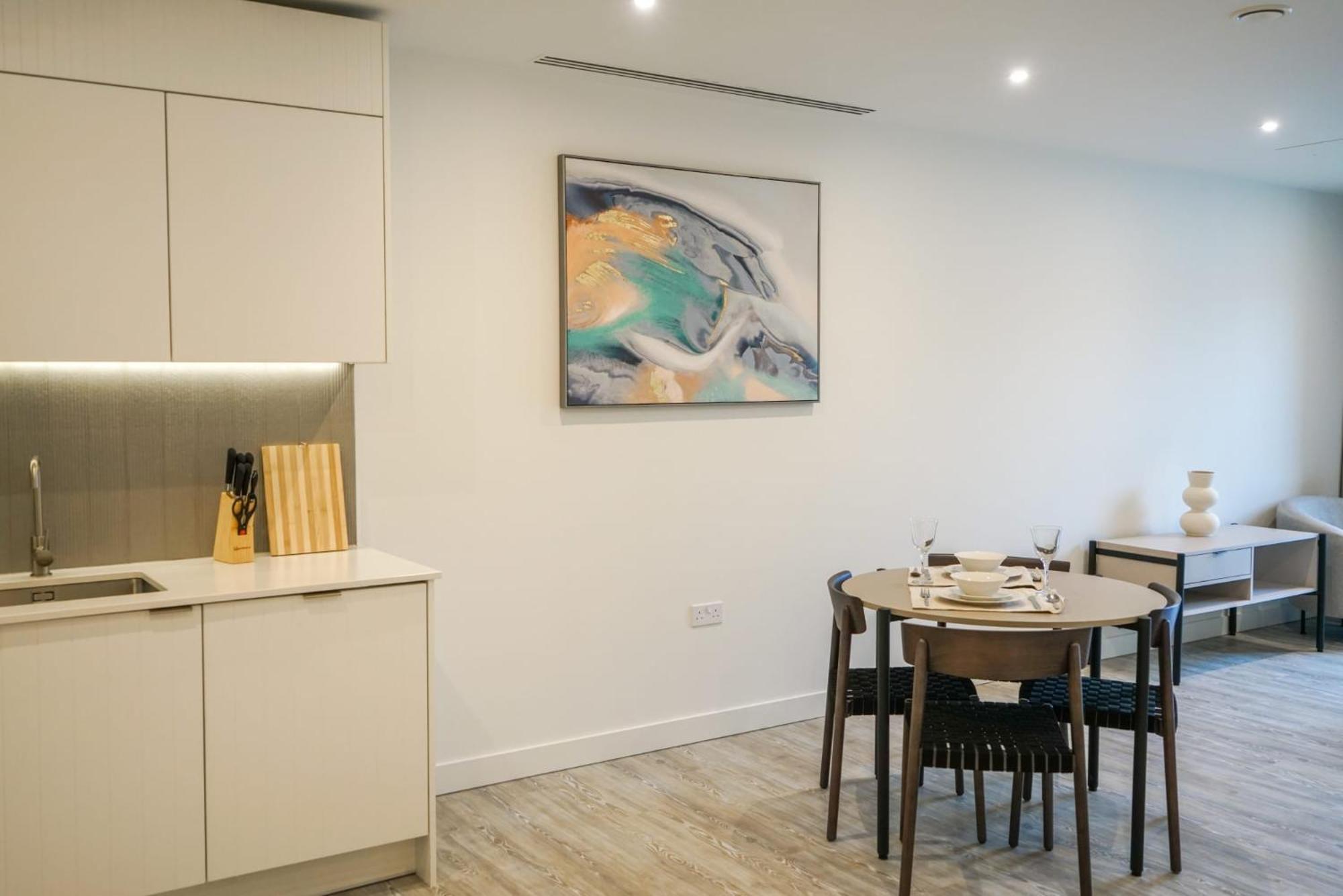 Coppermaker Square In Stratford Aparthotel Londen Buitenkant foto