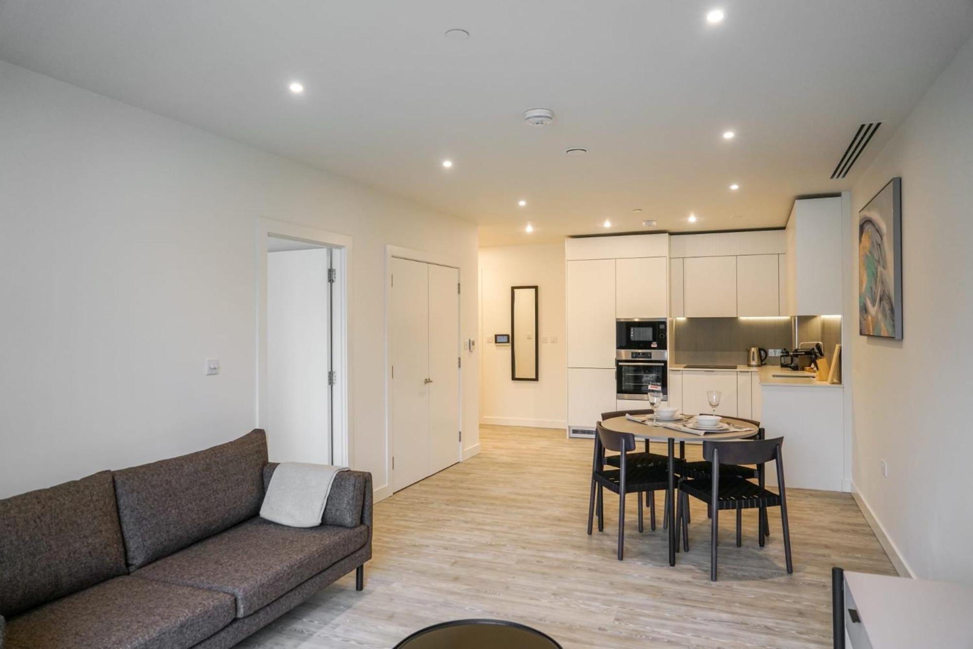 Coppermaker Square In Stratford Aparthotel Londen Buitenkant foto